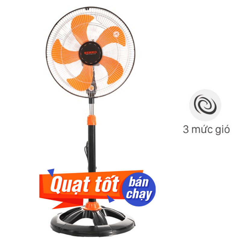 Quạt đứng Senko 5 cánh DTS1609 60W