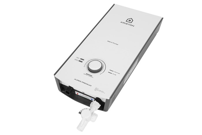 Máy nước nóng trực tiếp Ariston 4500W AURES PREMIUM 4.5P PEARL - ảnh phụ 2