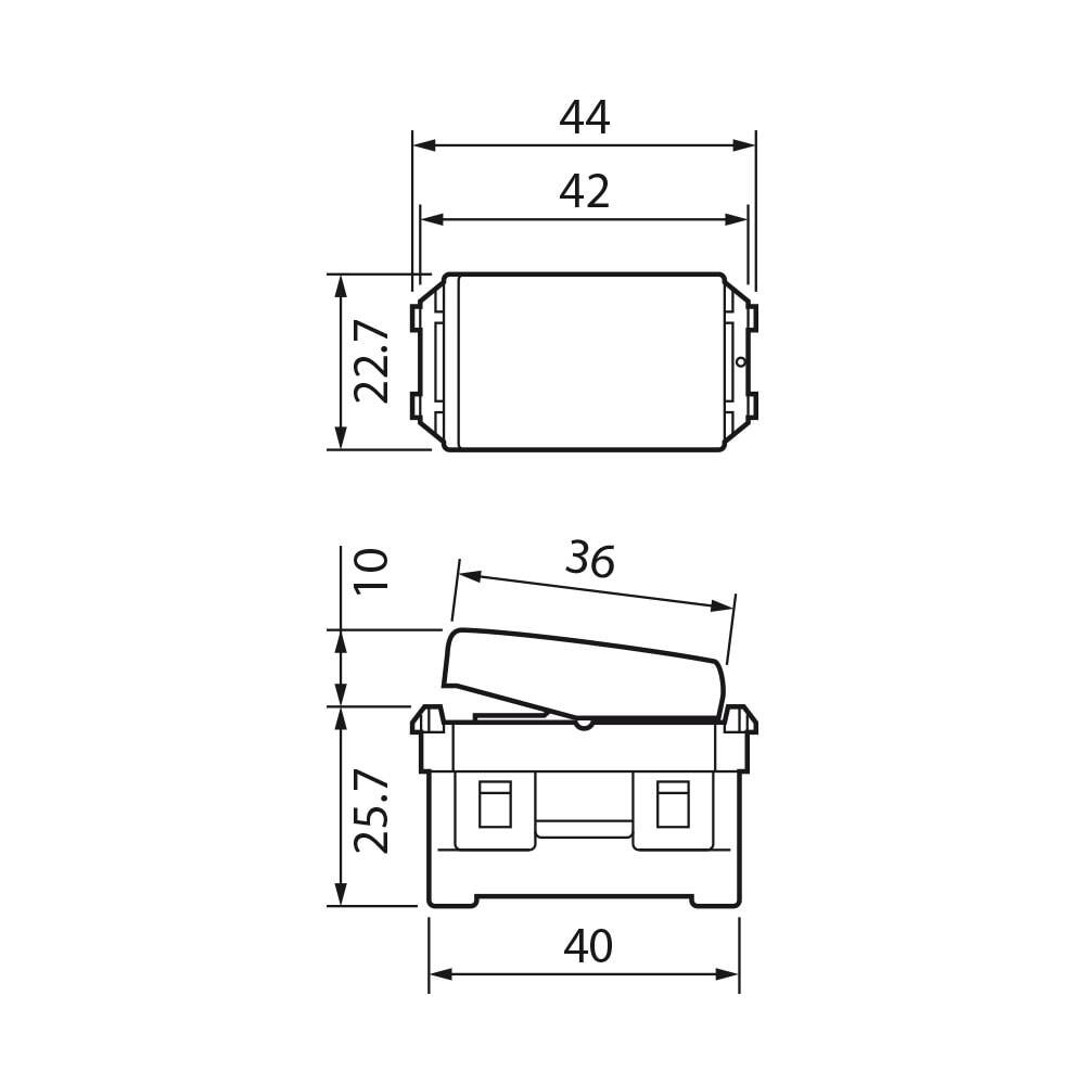 Panasonic FullWide - Công Tắc E Đảo Chiều - Màu Trắng | WEG5004KSW - ảnh phụ 2