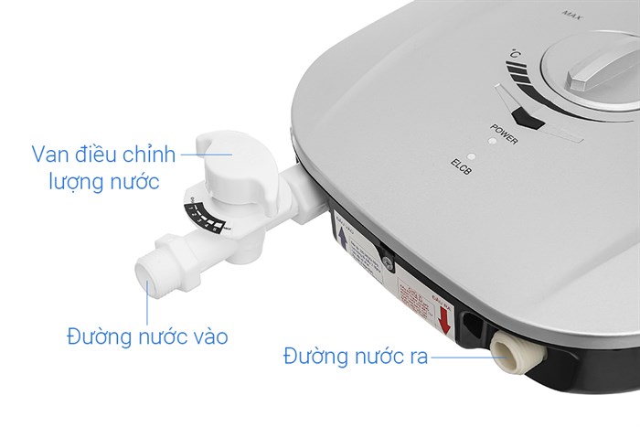 Máy nước nóng trực tiếp Ferroli 4500W MIDO-MSN 4.5S - ảnh phụ 3