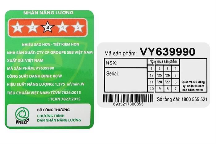 Quạt đứng Asia 6 cánh VY639990 80W - ảnh phụ 11