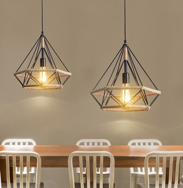 Chao Thả Trần D300 Có Dây Xích Mặt Mica Mờ - ảnh phụ 3