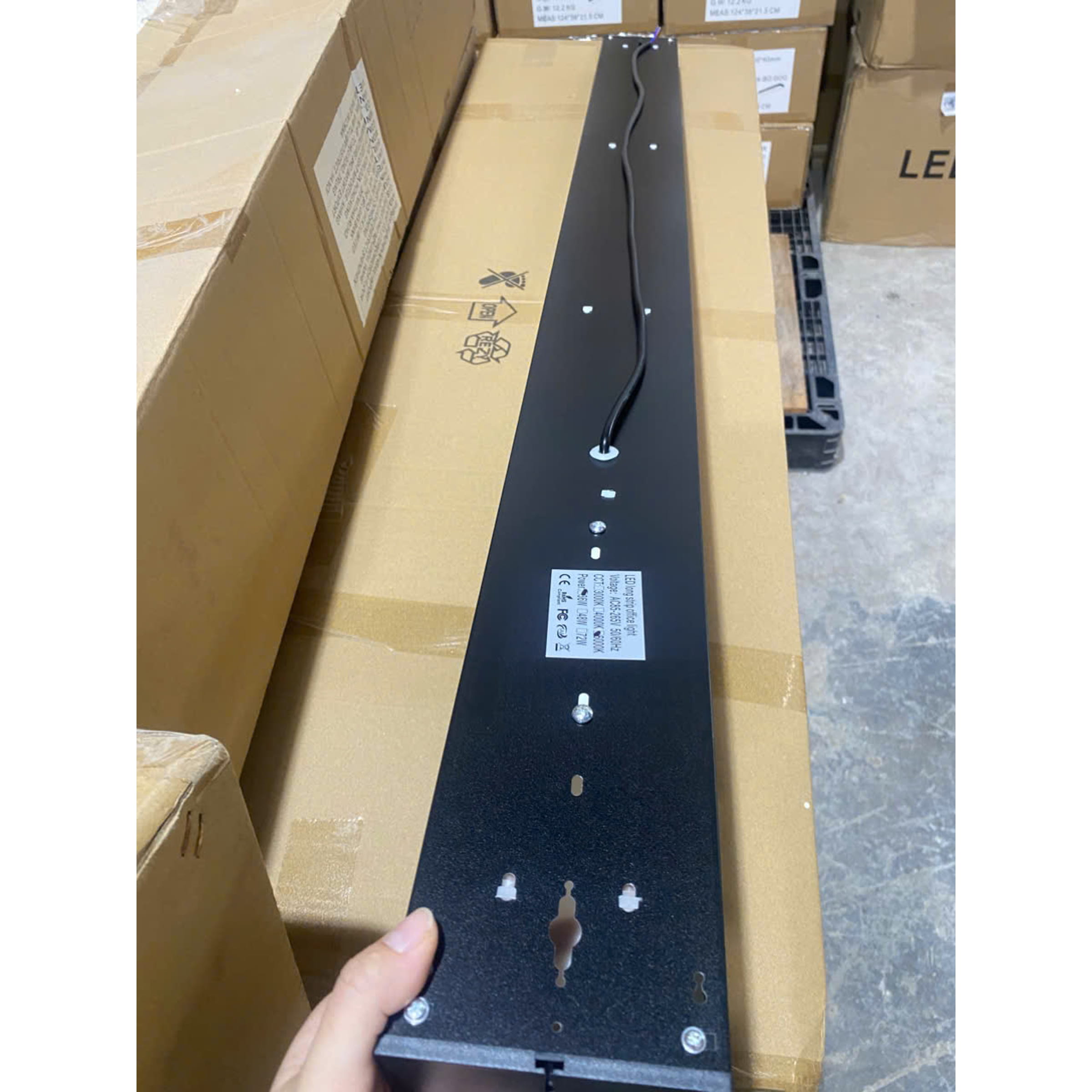 Đèn Thả Văn Phòng 1200x100x40 36W - ảnh phụ 4