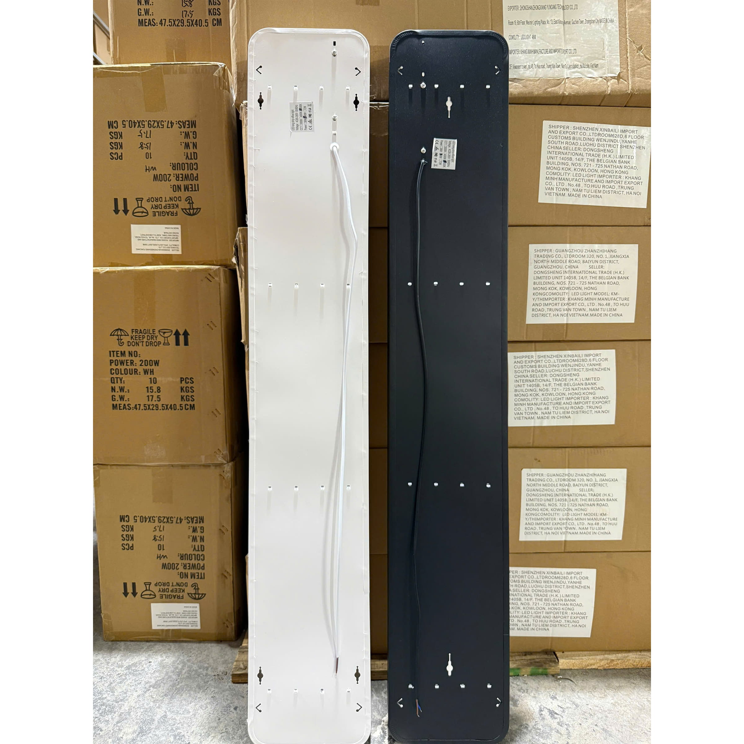 Đèn Thả Văn Phòng Bo Góc 1200x200x40 48W - ảnh phụ 4
