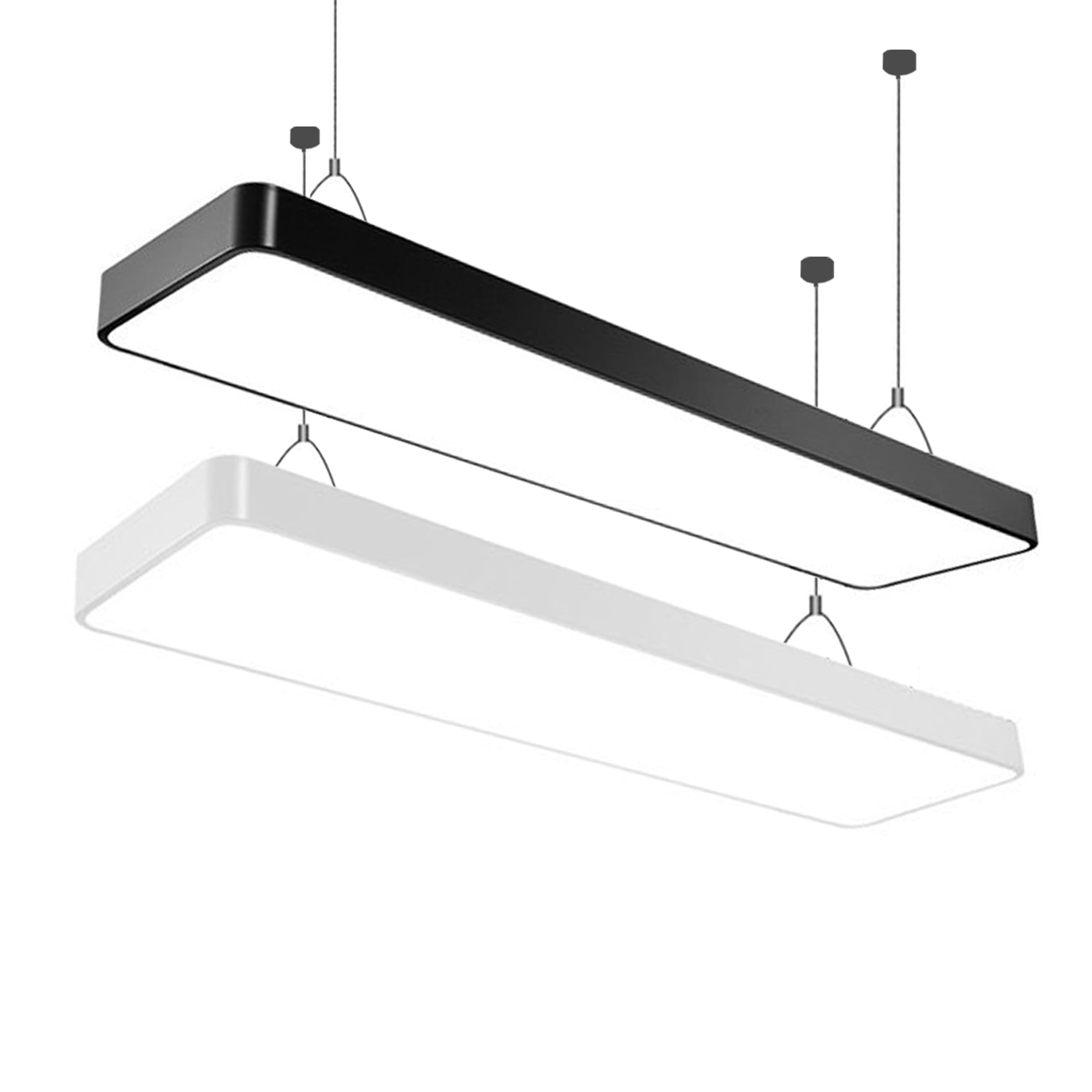 Đèn Thả Văn Phòng Bo Góc 1200x300x40 72W - ảnh phụ 2