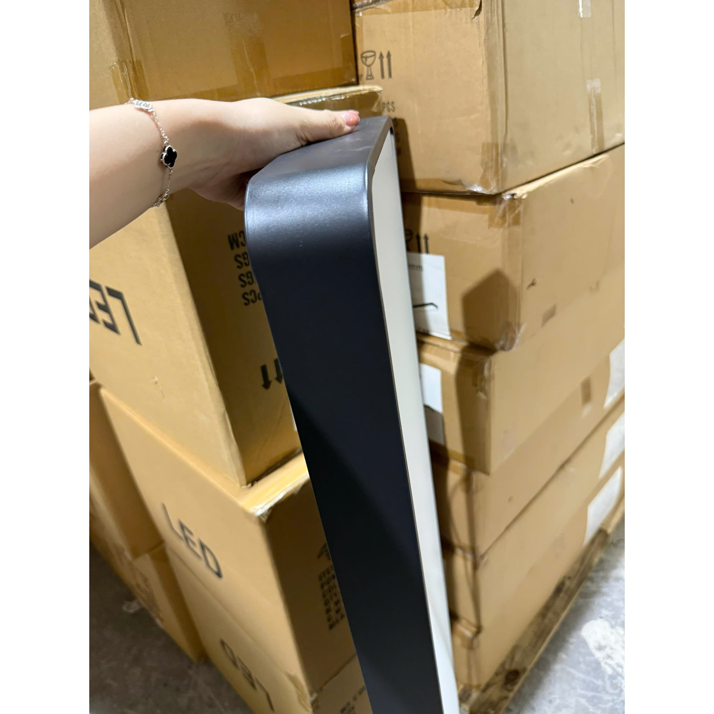 Đèn Thả Văn Phòng Bo Góc 1200x300x40 72W - ảnh phụ 5