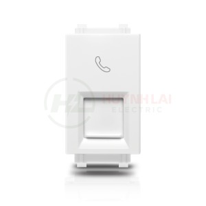 Ổ cắm điện thoại LeafStyle 1M Tel RJ11
