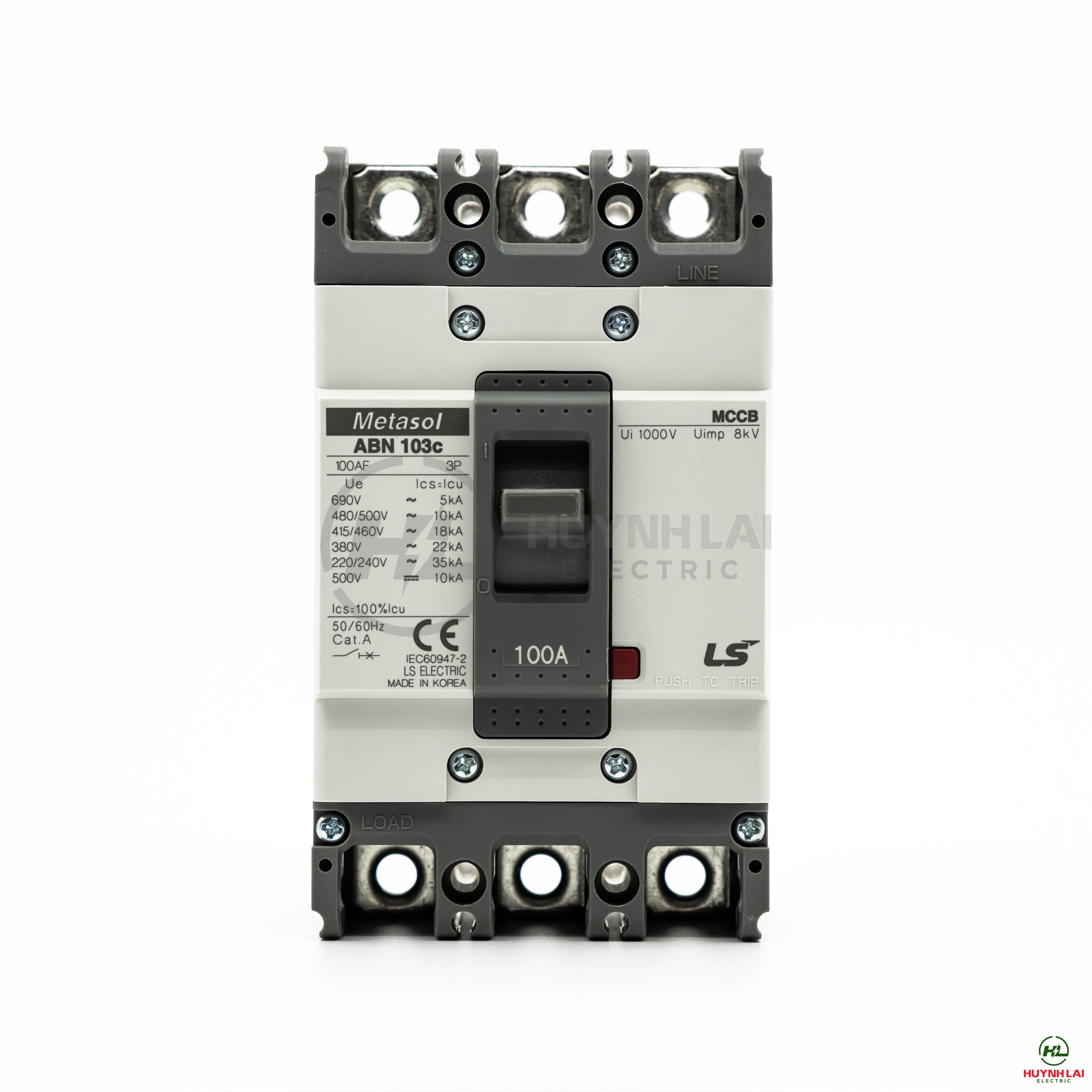 MCCB 3P 100A ABN103c LS
