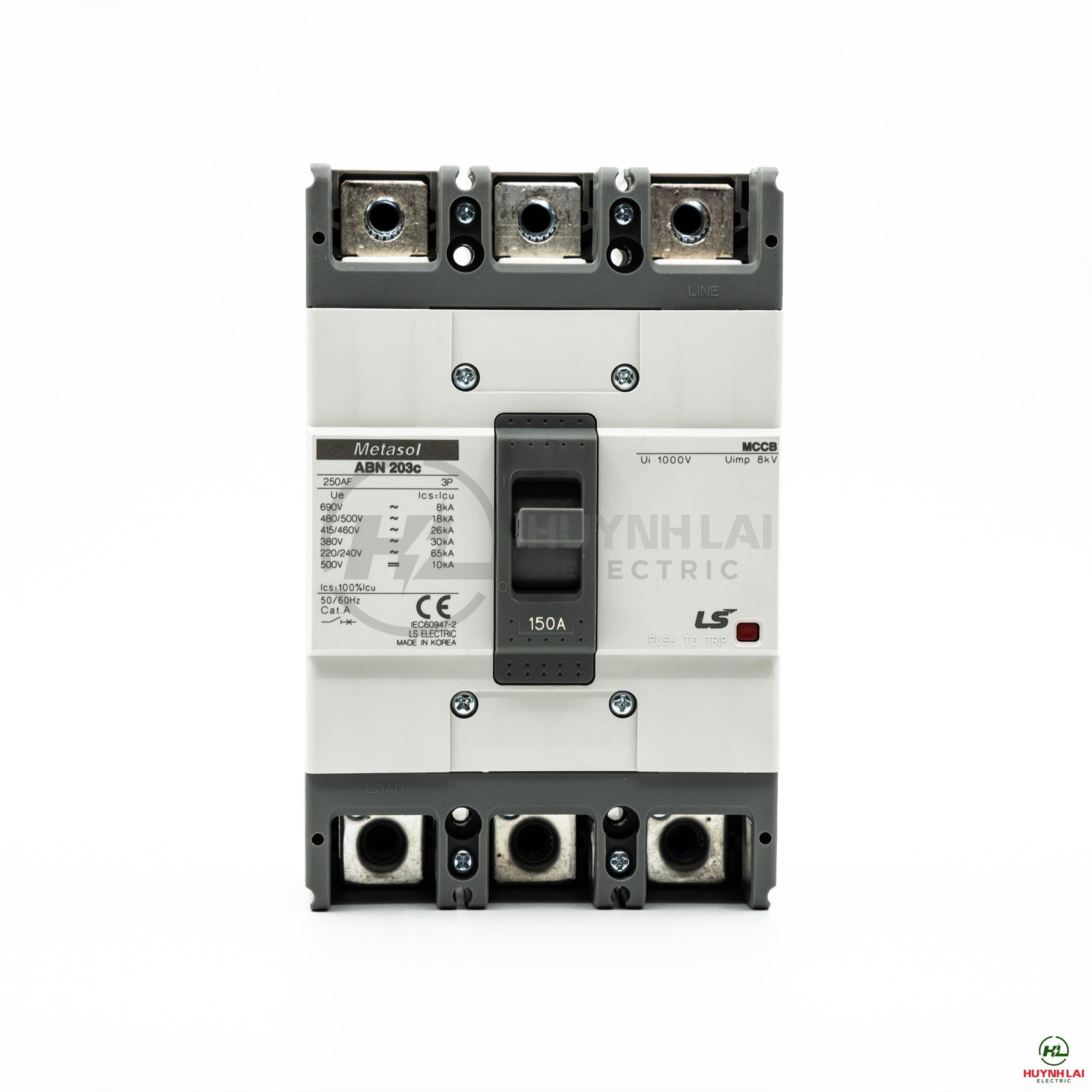 MCCB 3P 150A ABN203c LS