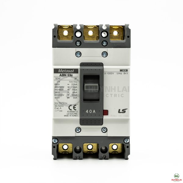 MCCB 3P 40A ABN53c LS