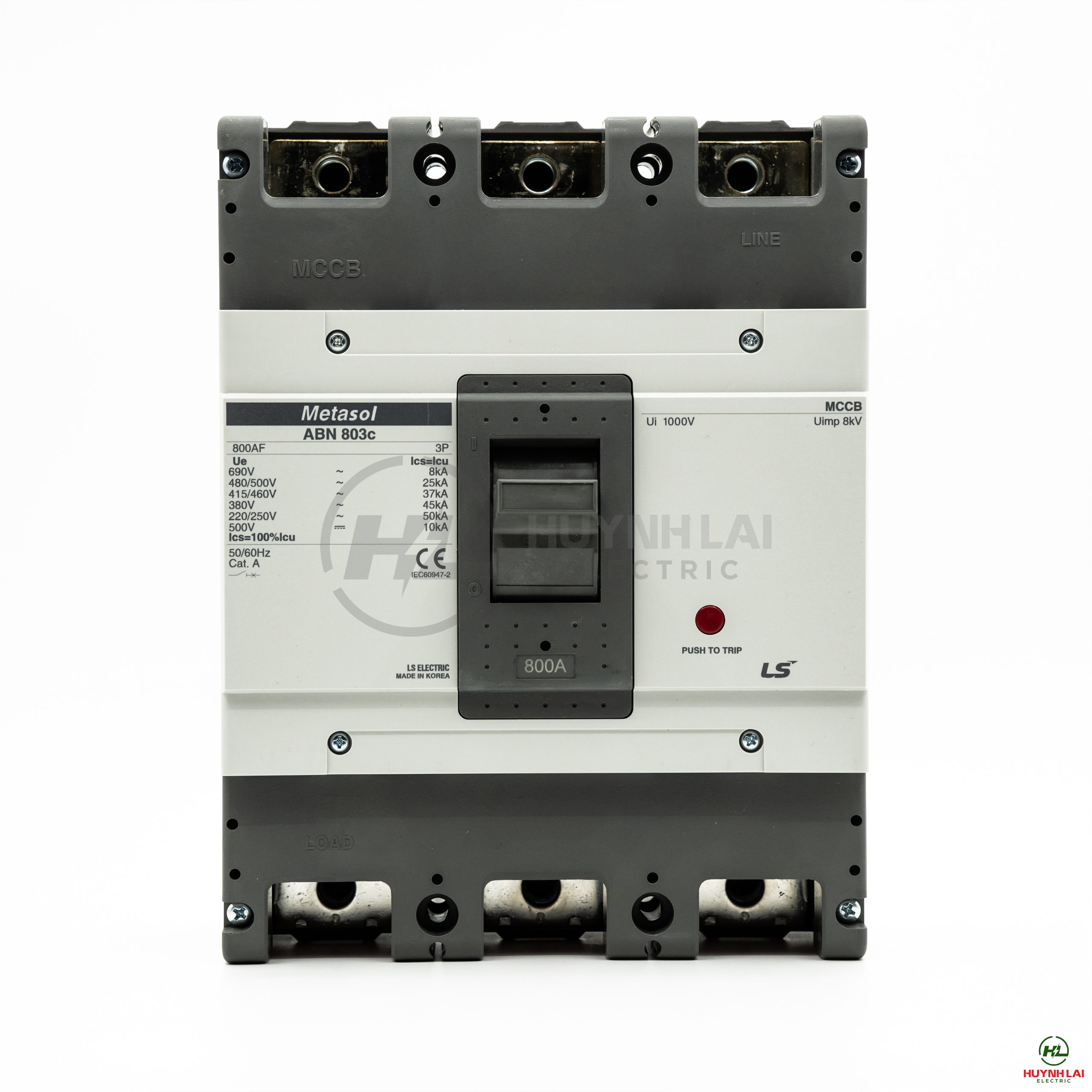 MCCB 3P 800A ABN803c LS