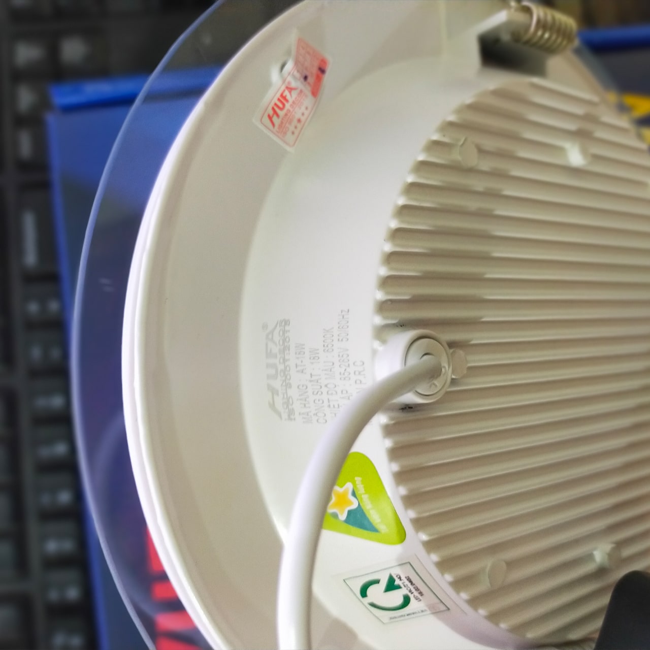 LED Âm Trần Kính 18w 3 Chế Độ HUFA - ảnh phụ 5