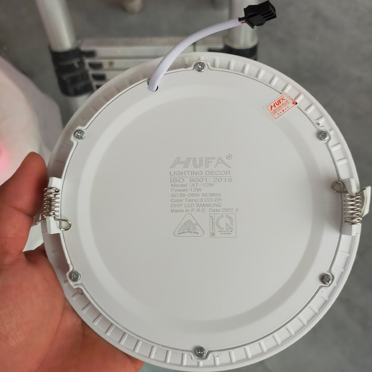 LED Âm Trần Siêu Mỏng 1 Chế Độ Sáng HUFA - ảnh phụ 5