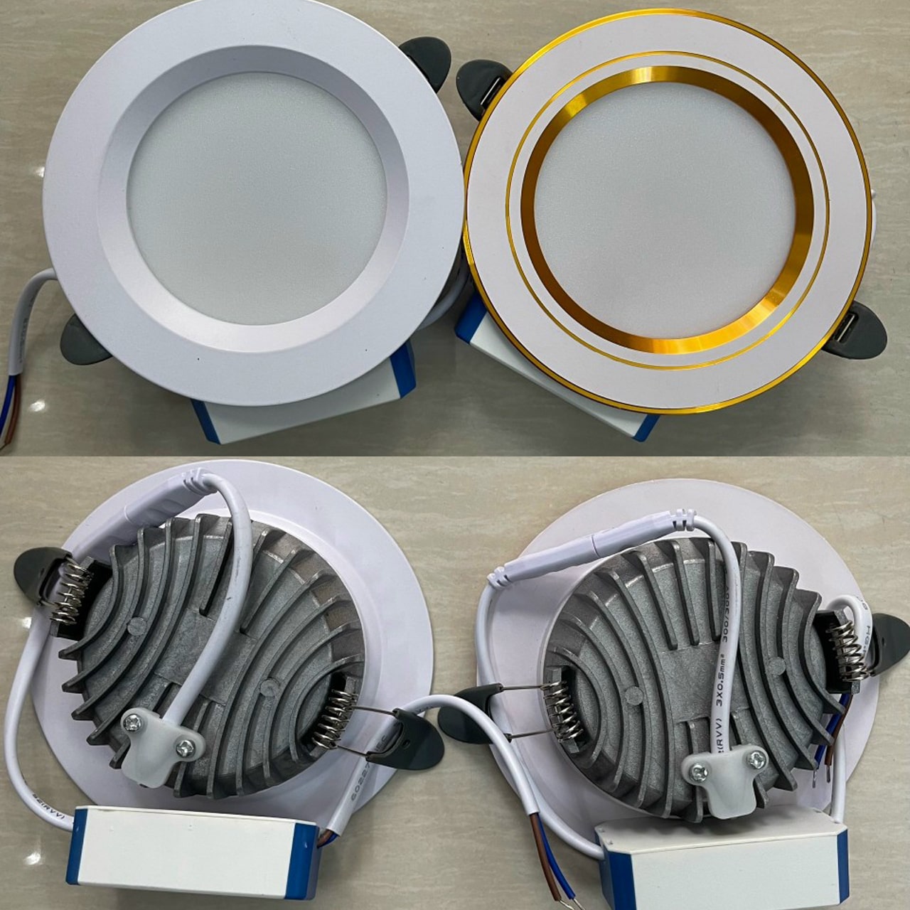 LED Âm Trần 9W Viền Trắng - ảnh phụ 3