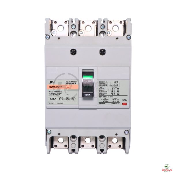 MCCB FUJI BW163E0 3P 125A