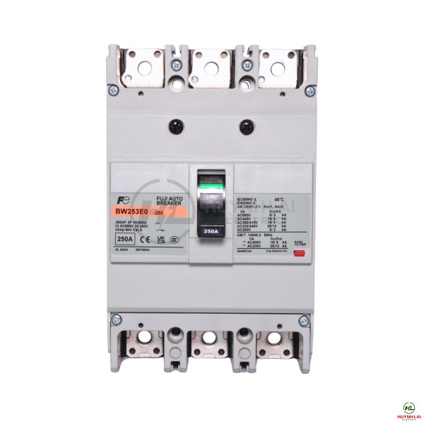 MCCB FUJI BW253E0 3P 250A