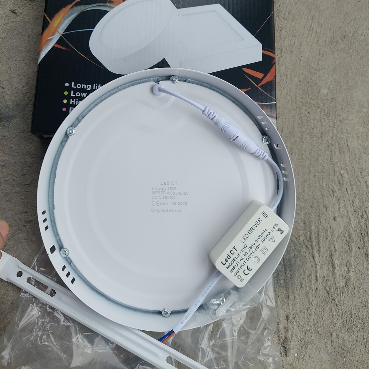 Đèn LED Ốp Trần Tròn 24W 3 Chế Độ - ảnh phụ 4