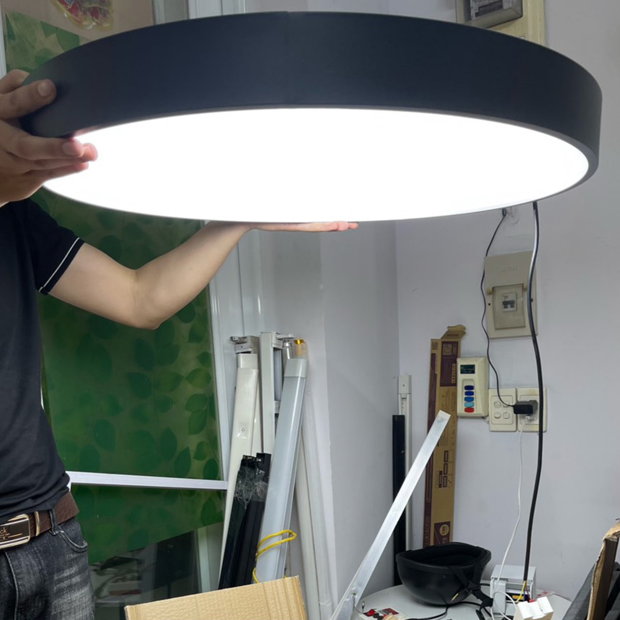 Đèn Thả Văn Phòng 1200x180x55 48W - ảnh phụ 13