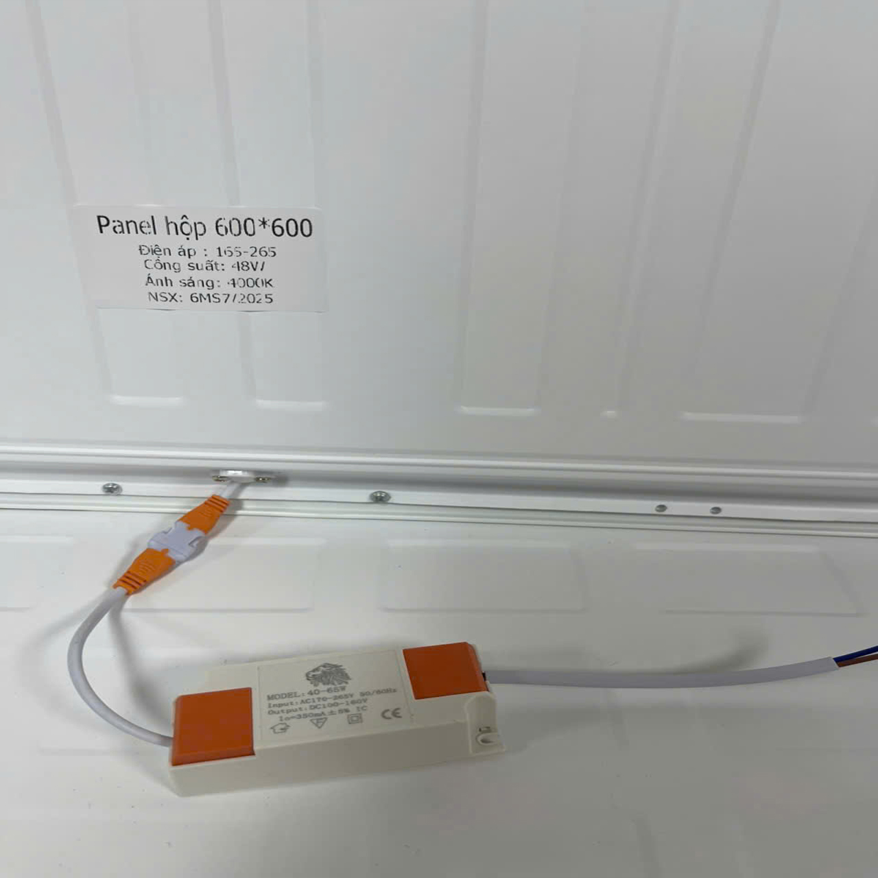 LED Panel 600×600 48W Trung Tính - ảnh phụ 7