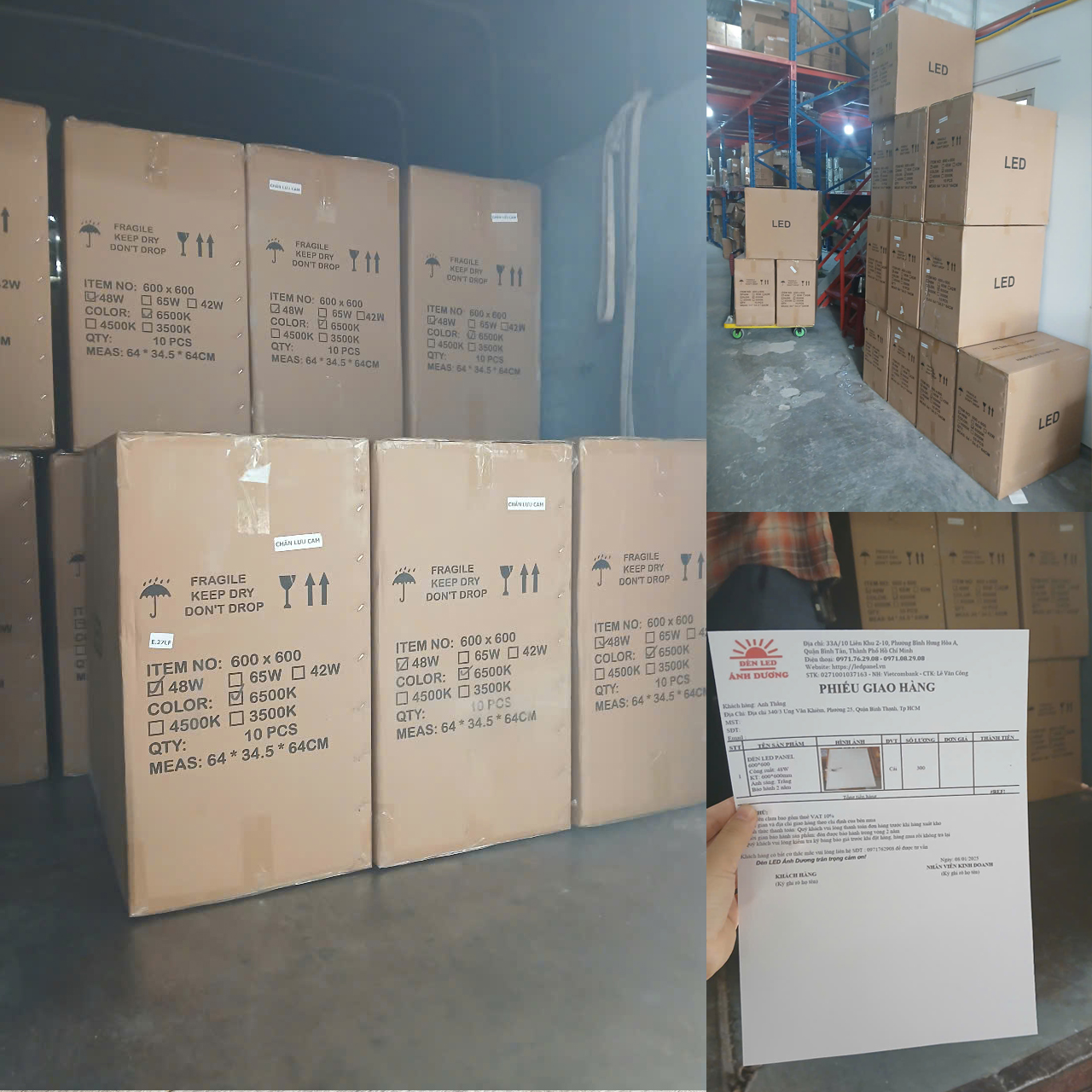 LED Panel 600×600 48W Trung Tính - ảnh phụ 4