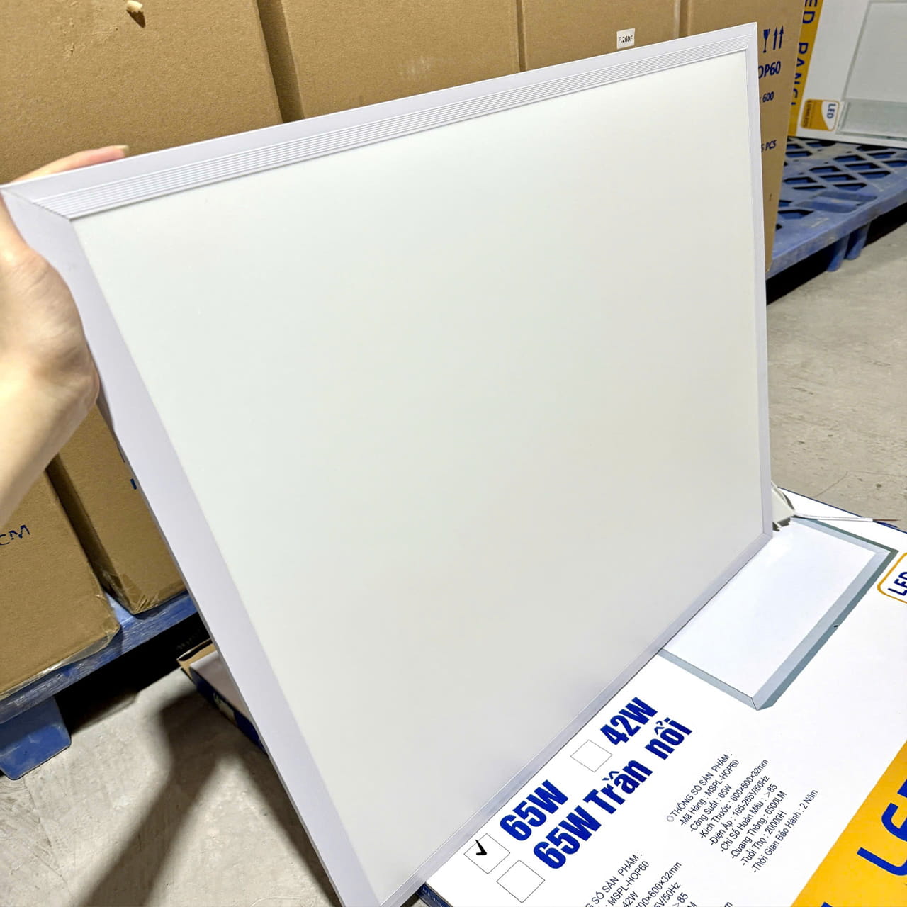 LED Panel 600×600 65w - ảnh phụ 4