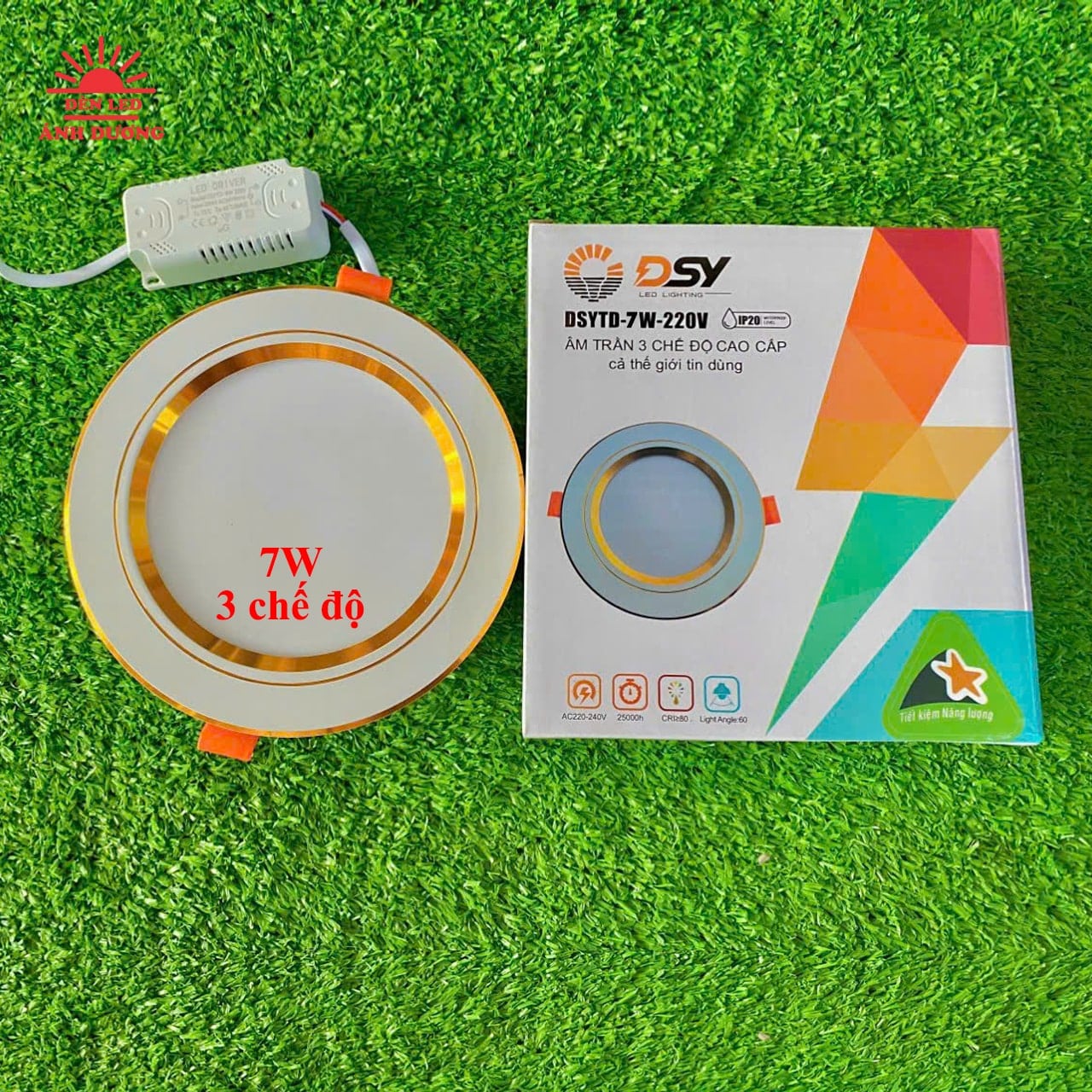 LED Âm Trần 3 Chế Độ 7W - ảnh phụ 2