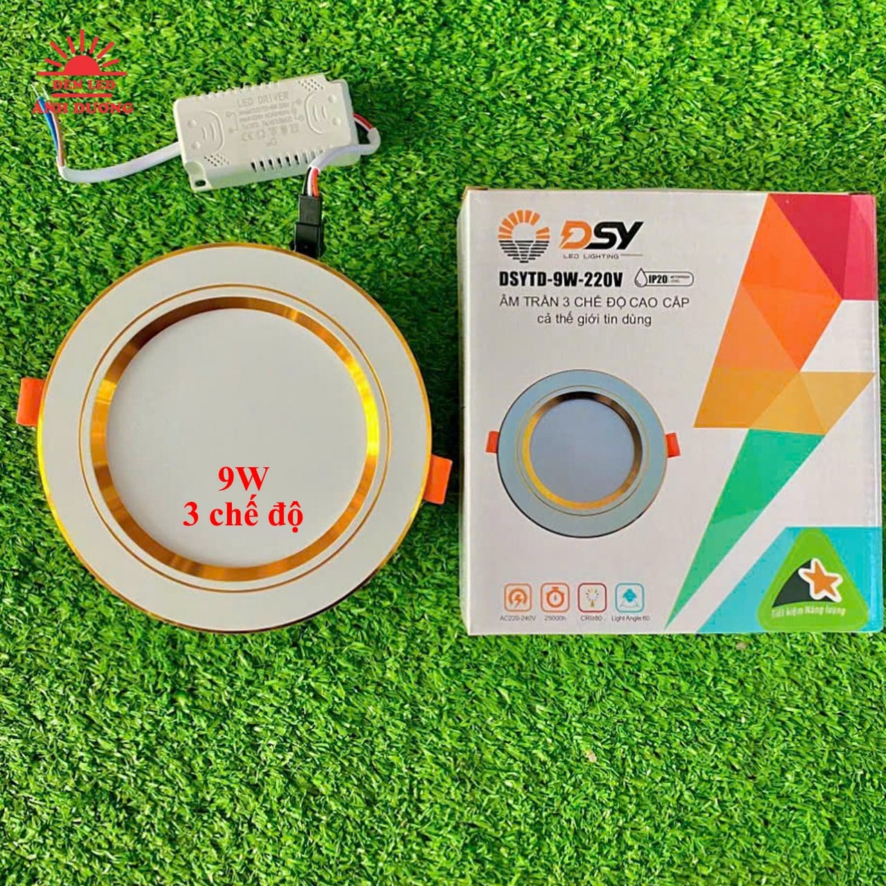 LED Âm Trần 3 Chế Độ 9W - ảnh phụ 2