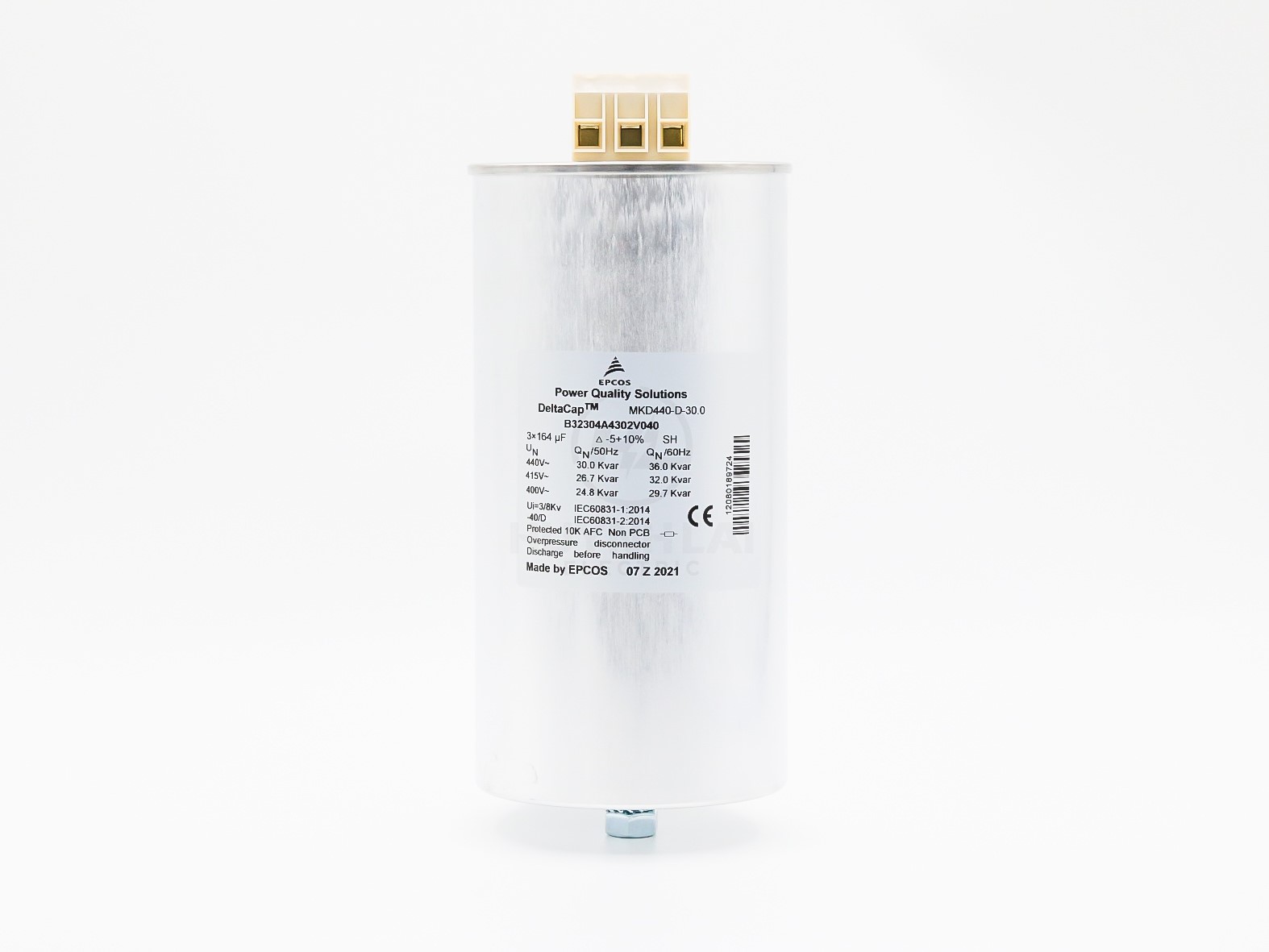 Tụ Bù Khô 30KVar – 440V EPCOS