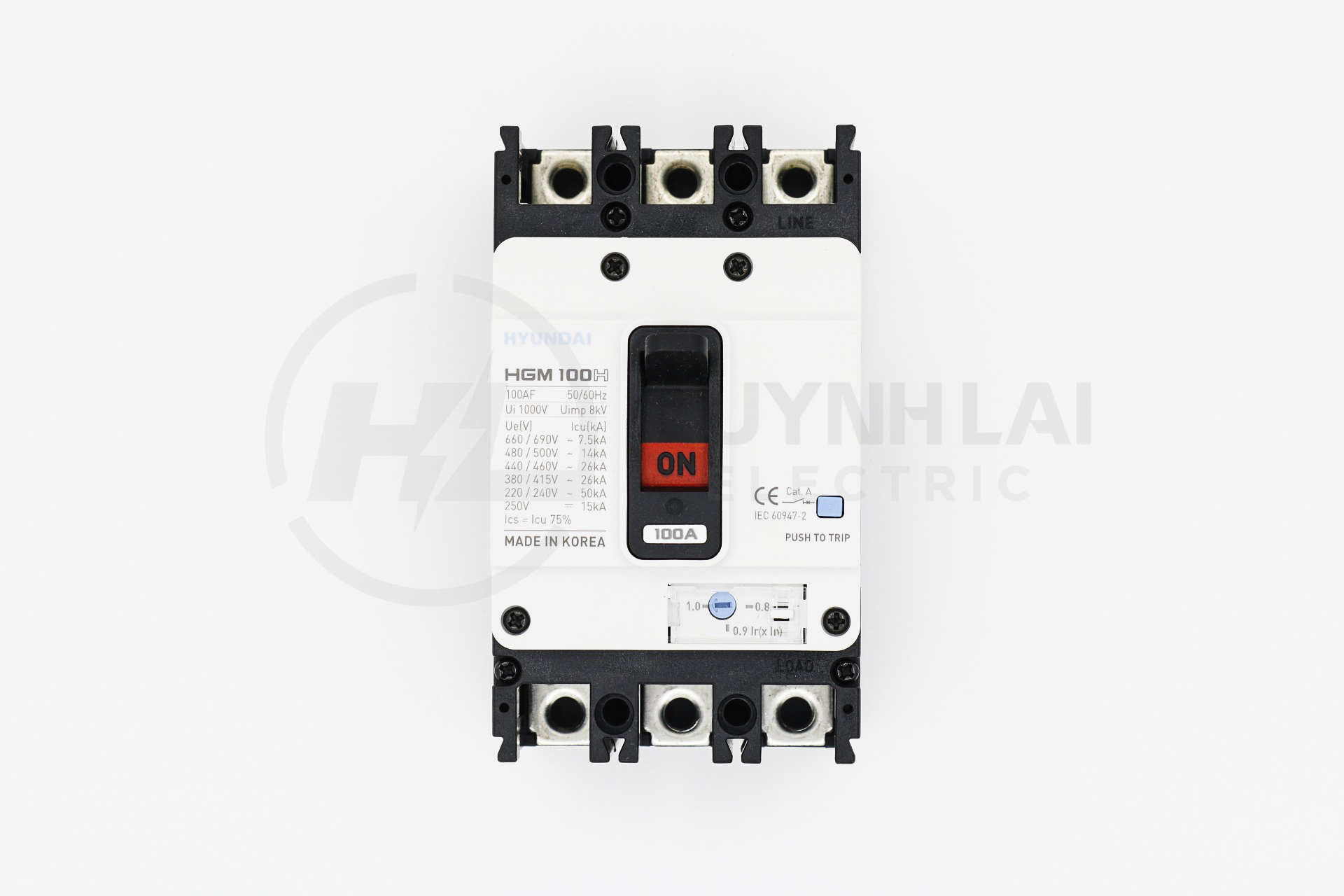 MCCB CB Khối HGM Series HYUNDAI