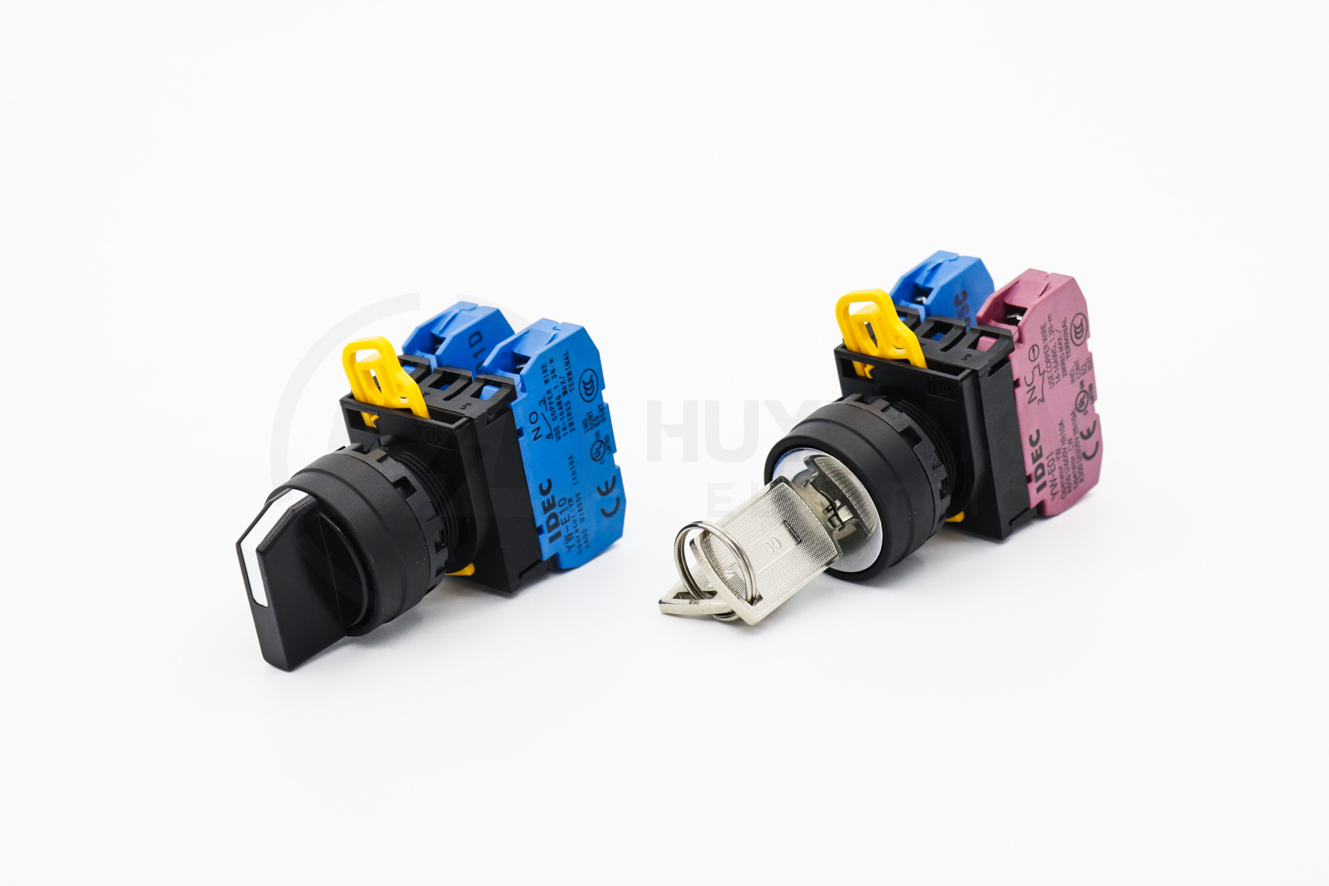 Công Tắc Xoay Vị Trí Phi 22 YW Series IDEC (2 Vị Trí, 3 Vị Trí)