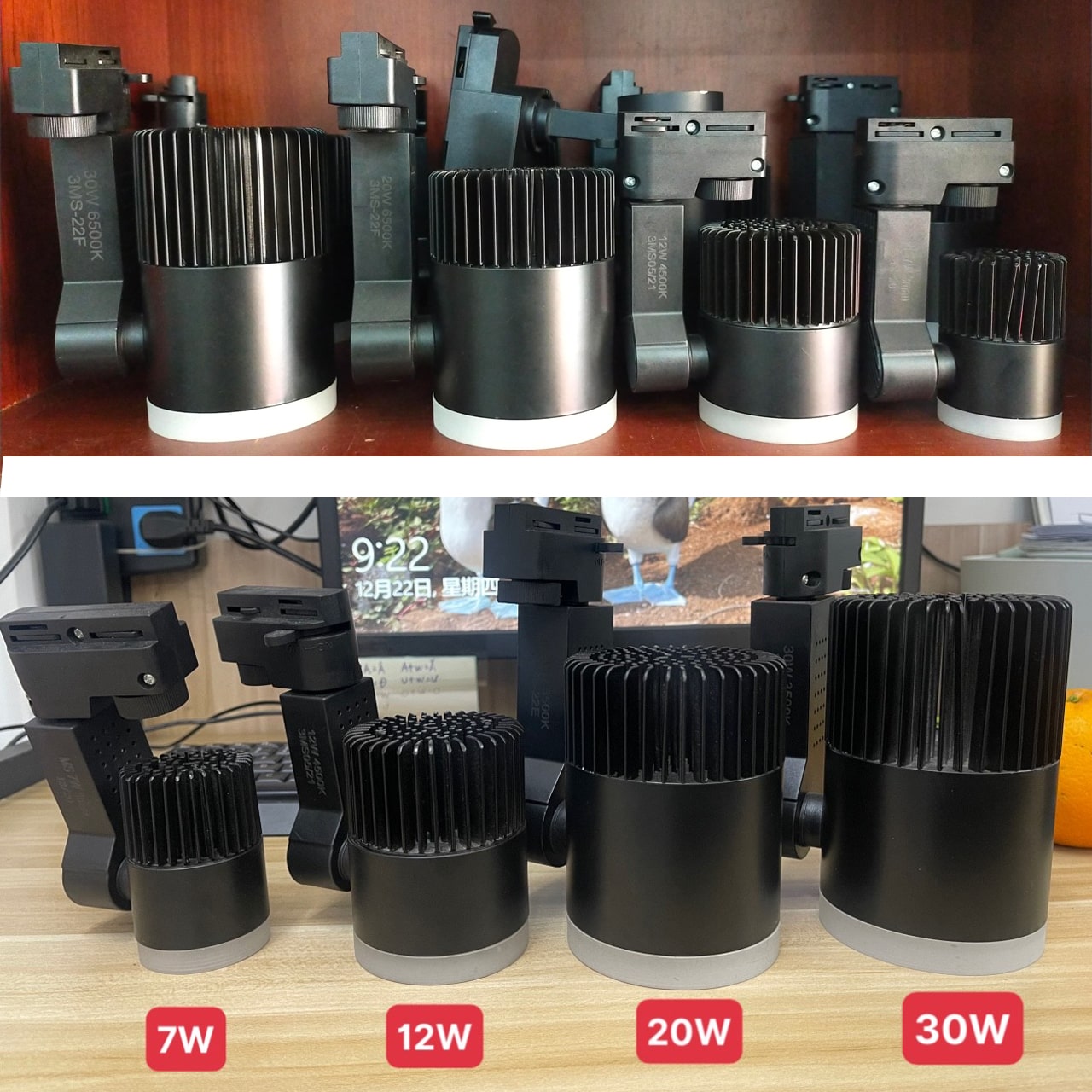 Đèn Rọi Thanh Ray Mini 7W 3 Chế Độ - ảnh phụ 6