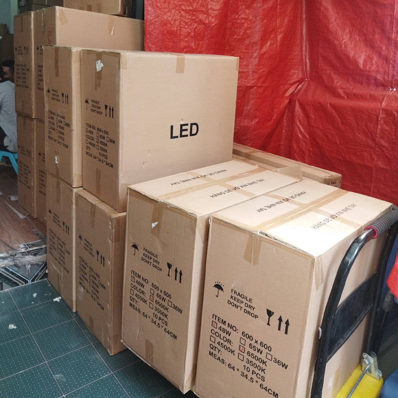 LED Panel 600×600 48w - ảnh phụ 6