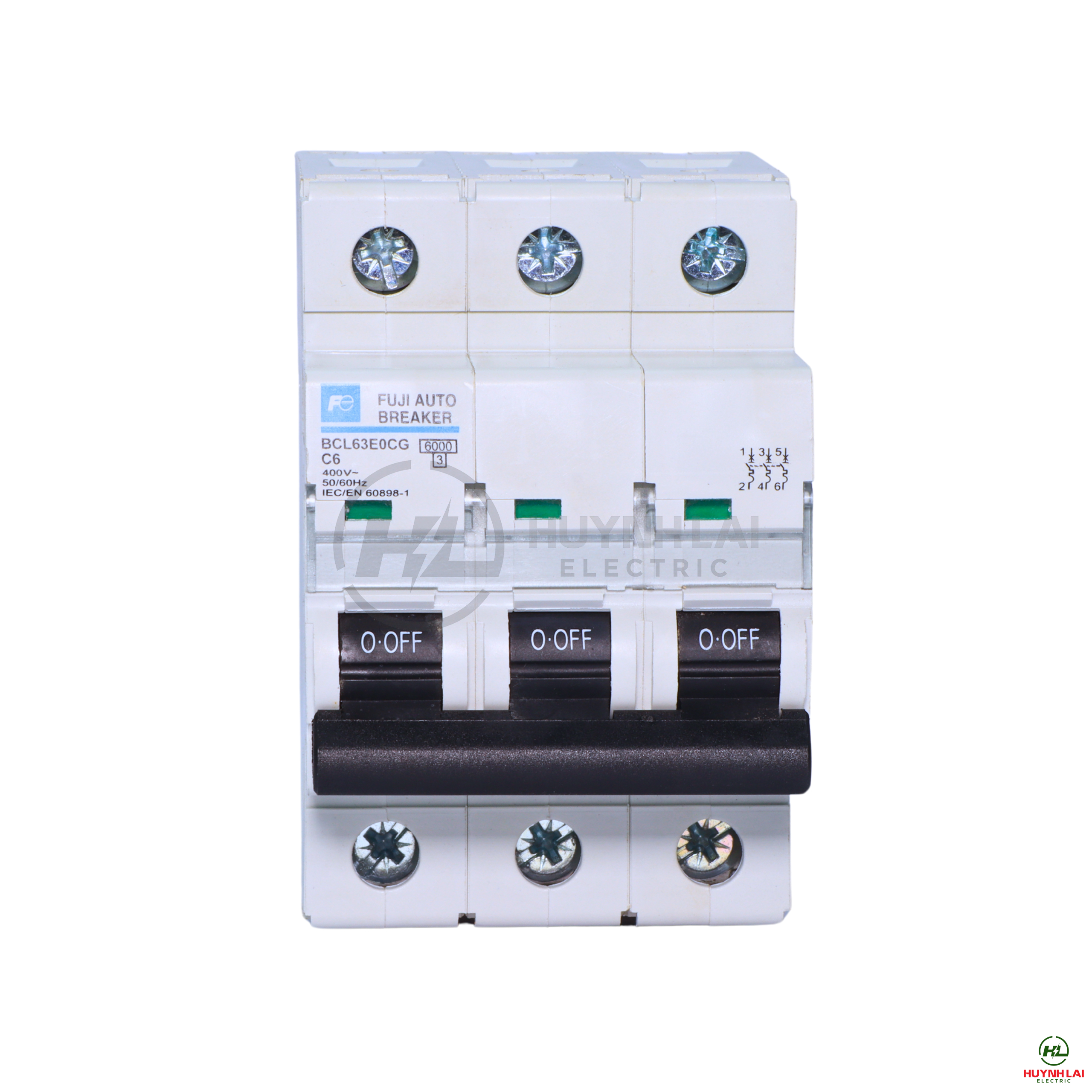 MCB FUJI BCL63E0CG-3P 6A