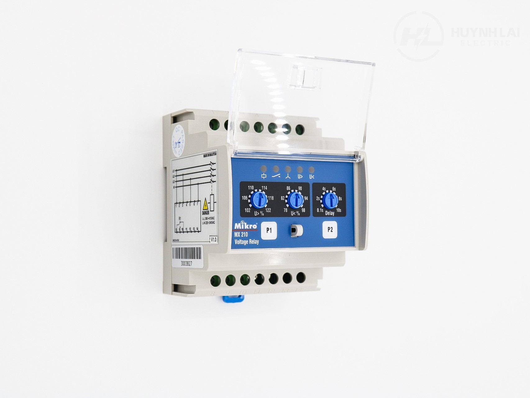 Relay Bảo Vệ Điện Áp MX210-415V MIKRO