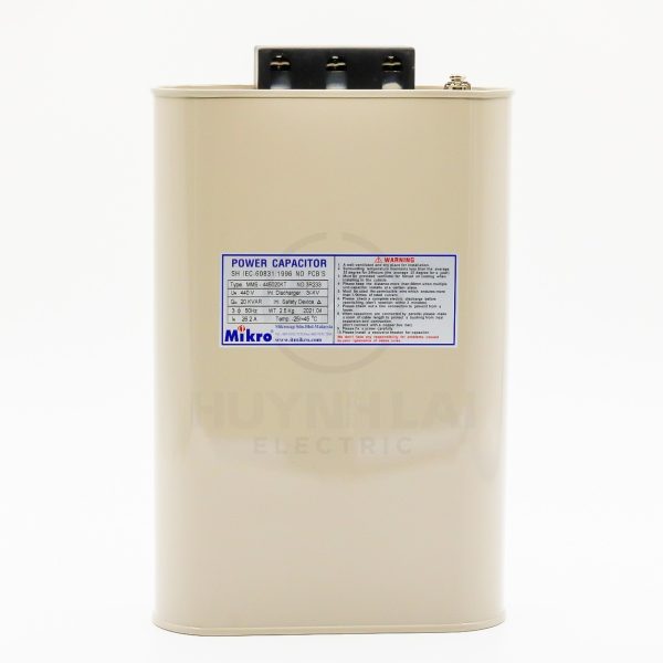 Tụ Bù Dầu 20KVar-440V MMS-445020KT MIKRO