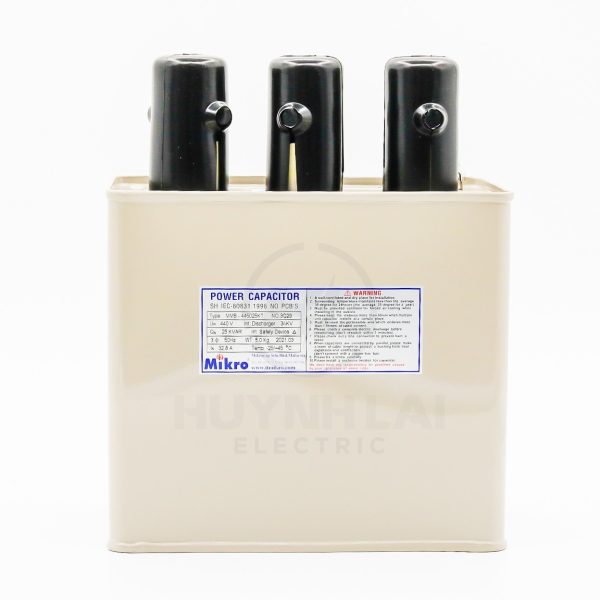 Tụ Bù Dầu 25KVar-440V MMB-445025KT MIKRO