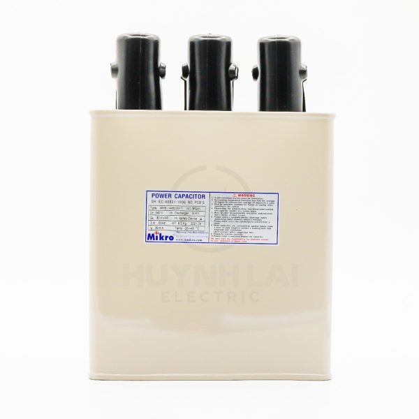 Tụ Bù Dầu 30KVar-440V MMB-445030KT MIKRO