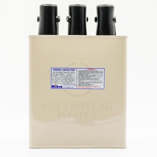 Tụ Bù Dầu 40KVar-440V MMB-445040KT MIKRO