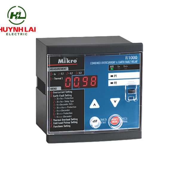 R1000-230A RELAY BẢO VỆ KẾT HỢP QUÁ DÒNG VÀ CHẠM ĐẤT MIKRO