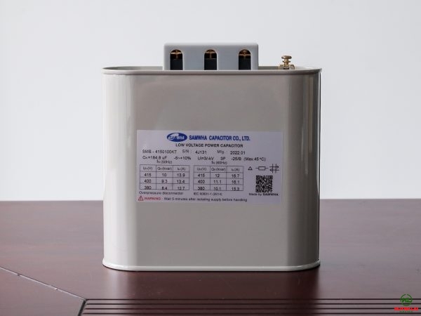 Tụ Bù Dầu 10KVar-415V SAMWHA - ảnh phụ 3