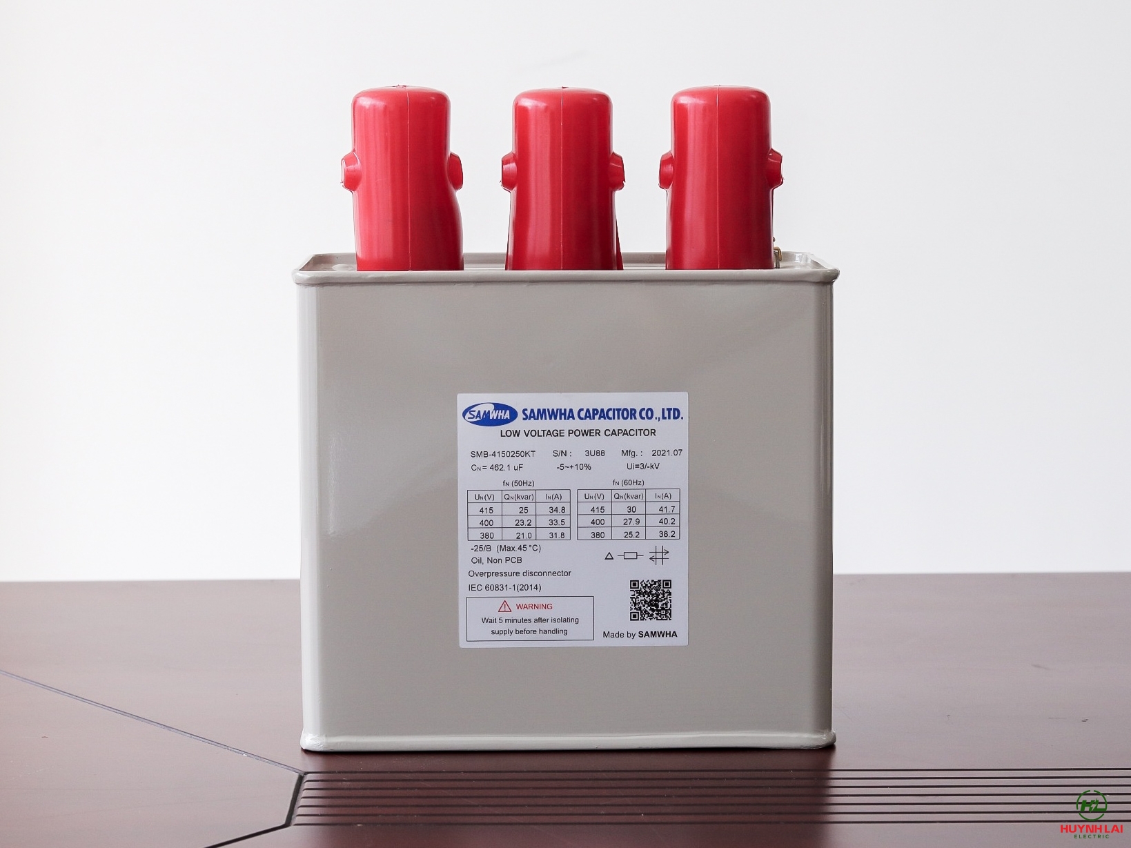 Tụ Bù Dầu 25KVar-415V SAMWHA