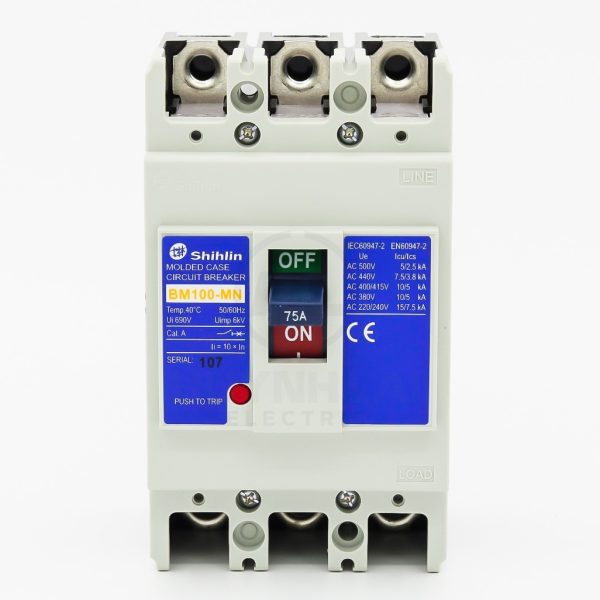 MCCB (Aptomat) BM100-MN SHIHLIN