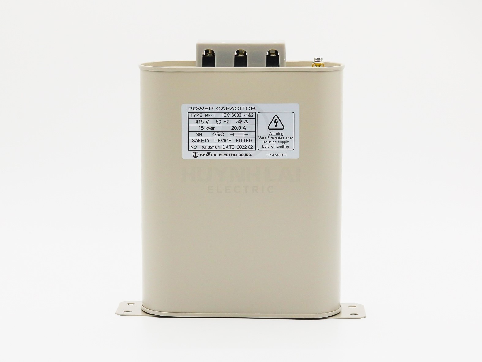 Tụ Bù Dầu 15KVar – 415V RFT41515D1EX SHIZUKI