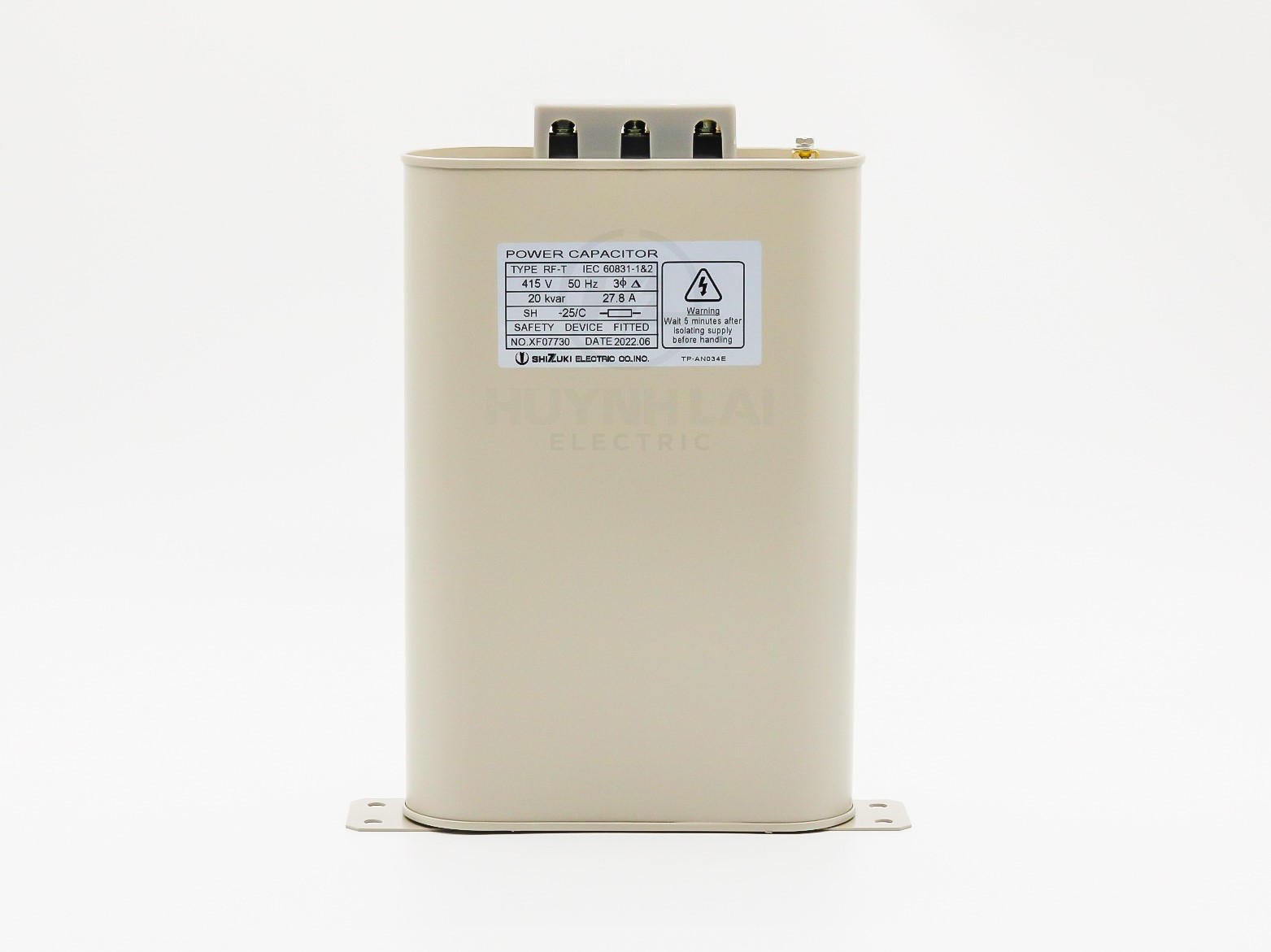 Tụ Bù Dầu 20KVar – 415V RFT41520D1EX SHIZUKI