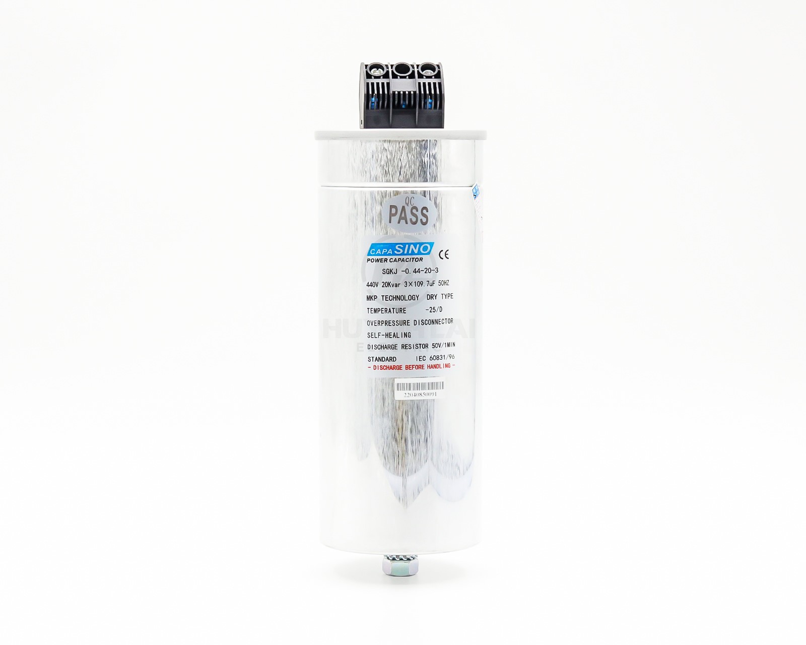 Tụ Bù Khô (Tròn) 20kVar-440V CAPA SINO