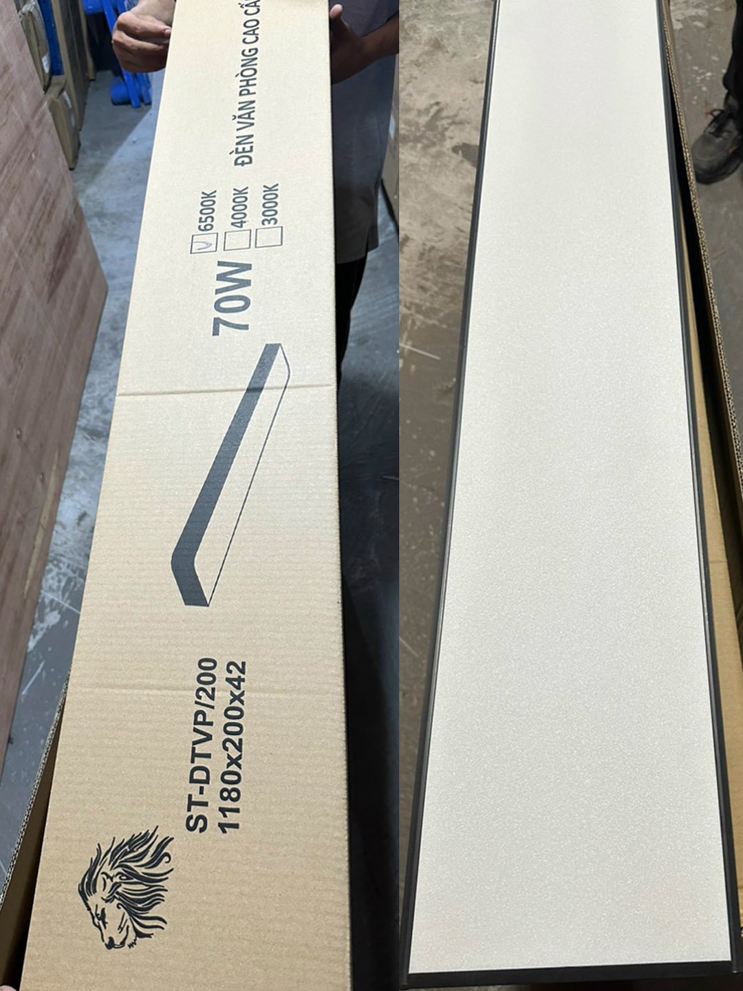 Đèn Thả Văn Phòng 1200x200x40 70W - ảnh phụ 7