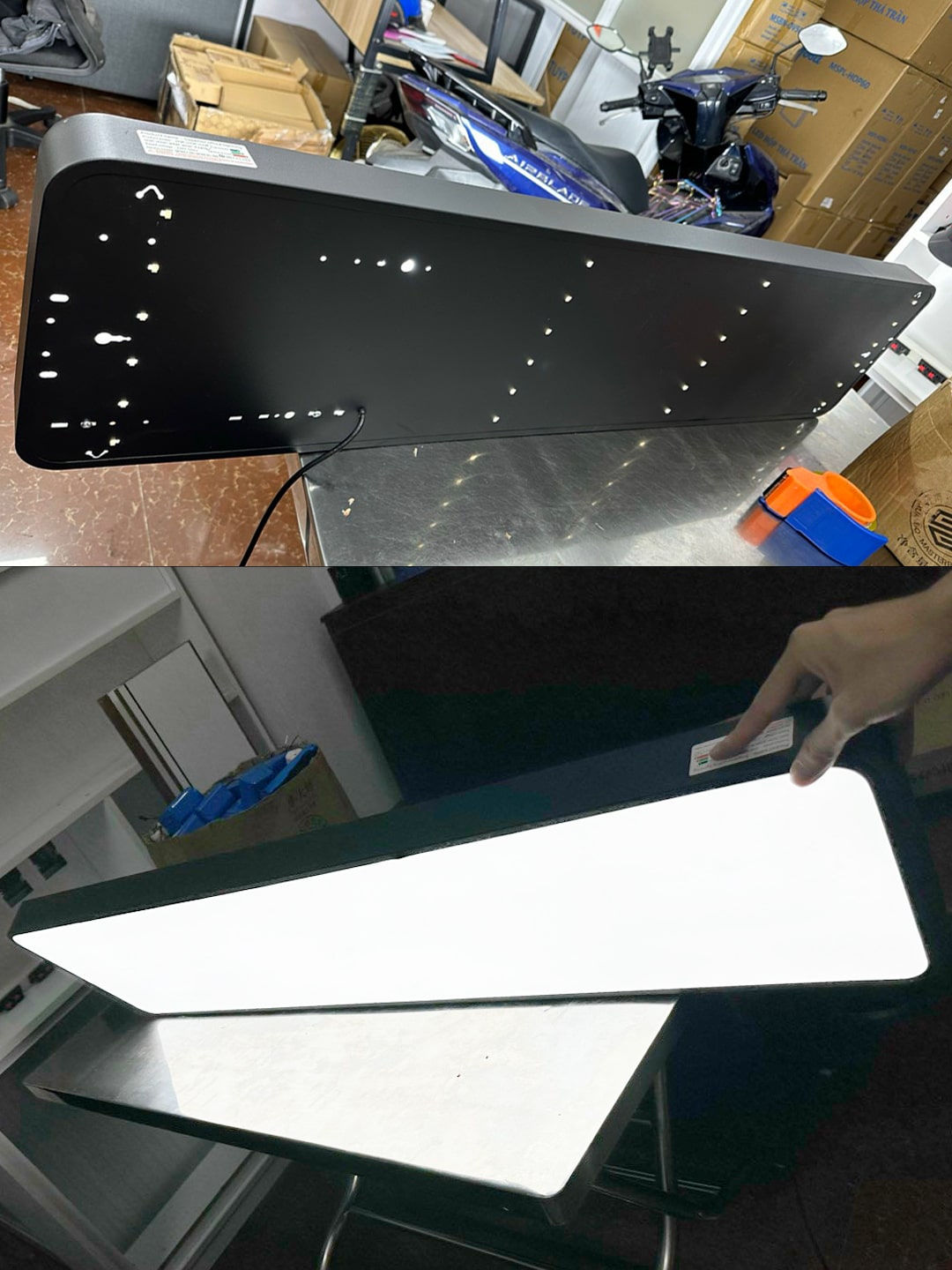 Đèn Thả Văn Phòng 1200x280x55 72W - ảnh phụ 7