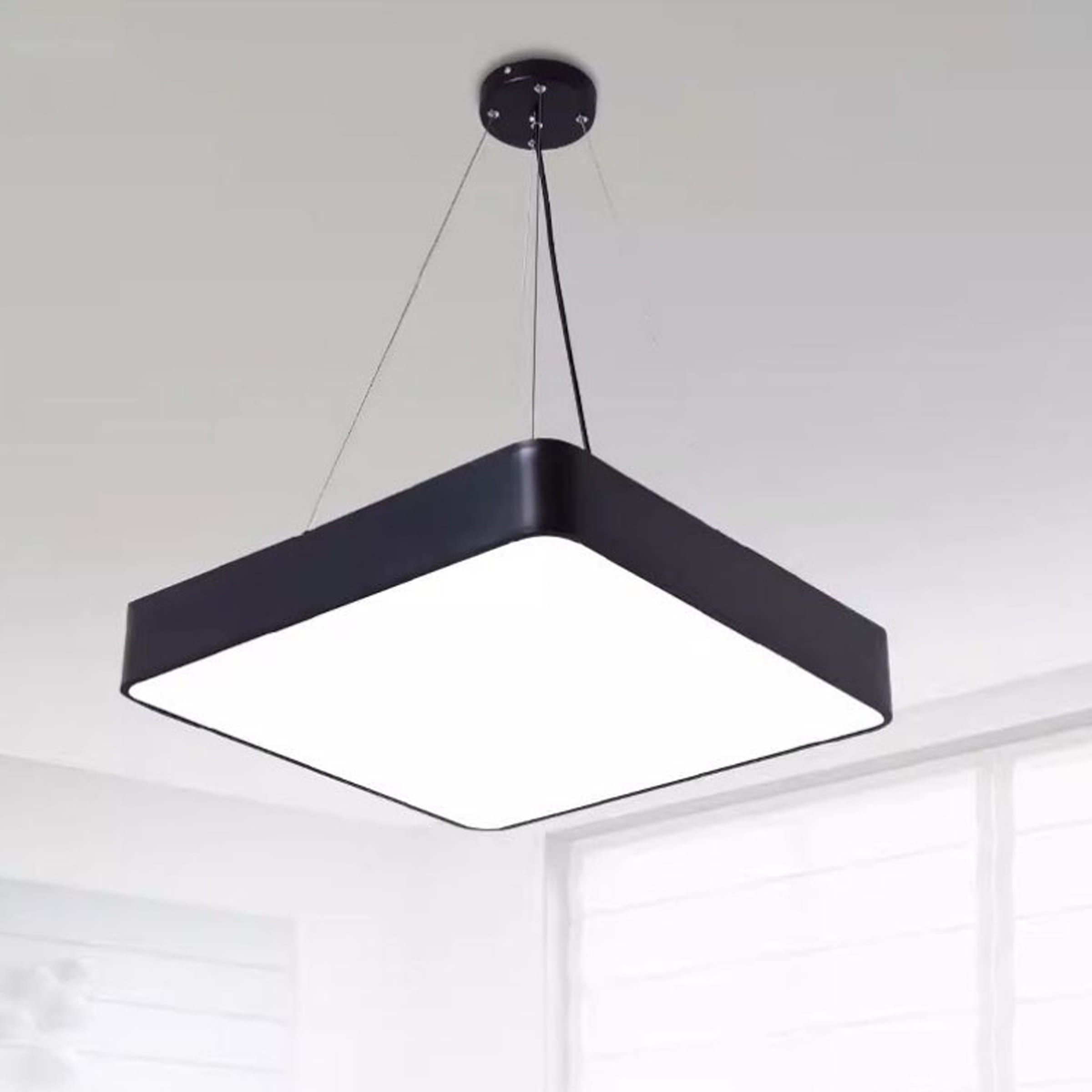Đèn Thả Văn Phòng Vuông Nguyên - ảnh phụ 2