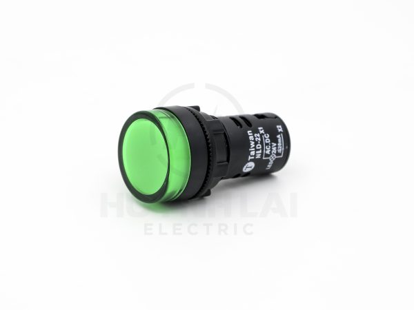 Đèn Báo Phi 22 Xanh Lá TAIWAN METERS