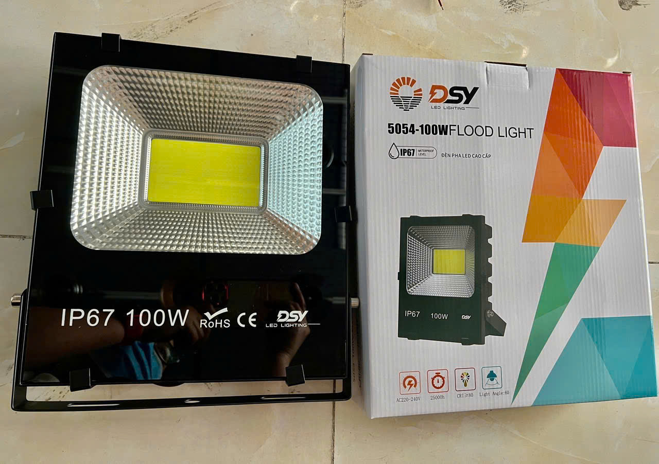 Đèn Pha Điện COB 5054 – 50W DSY - ảnh phụ 2